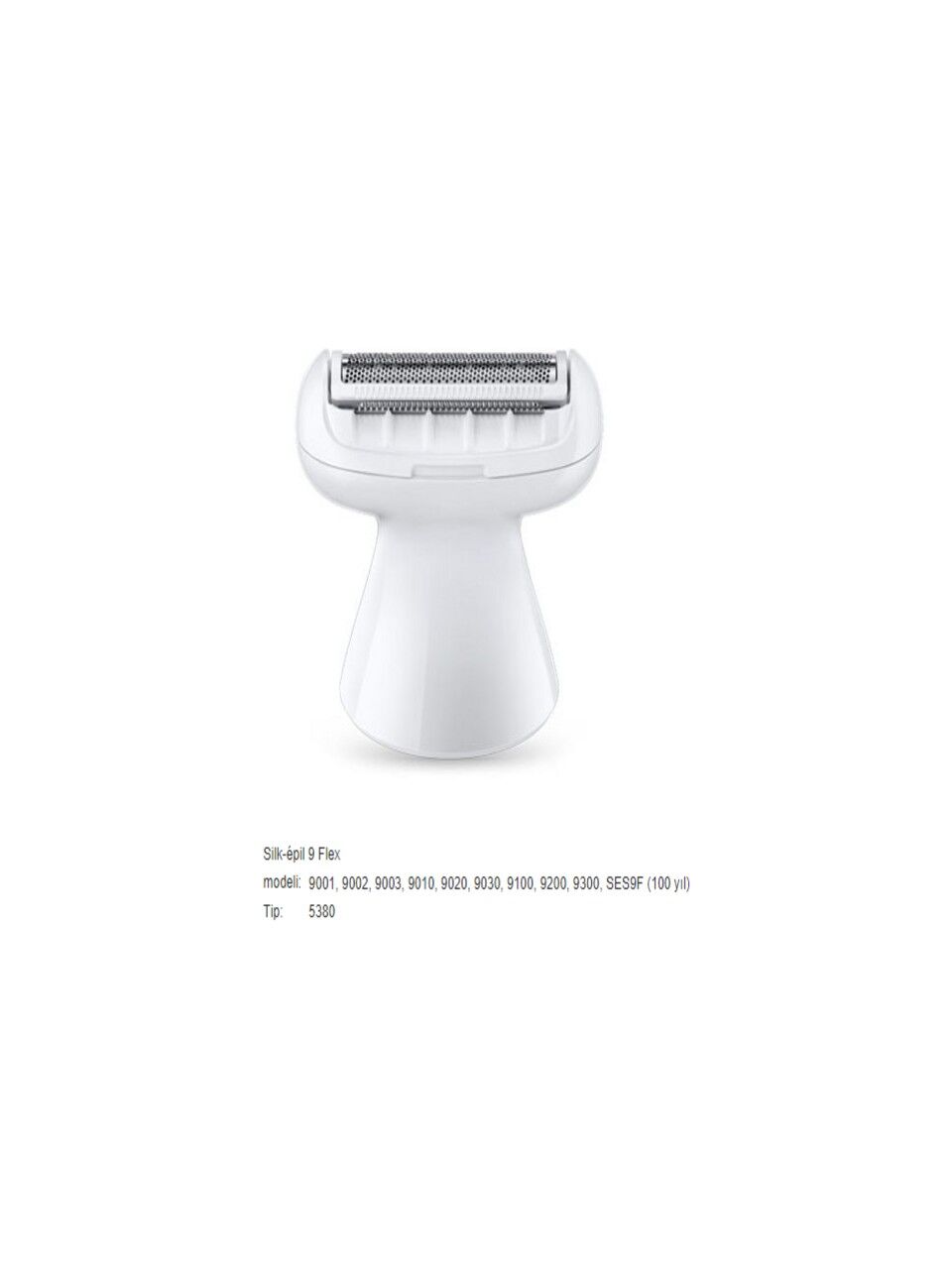 Braun Silk Epil 9 Flex Traşlayıcı Body Başlık