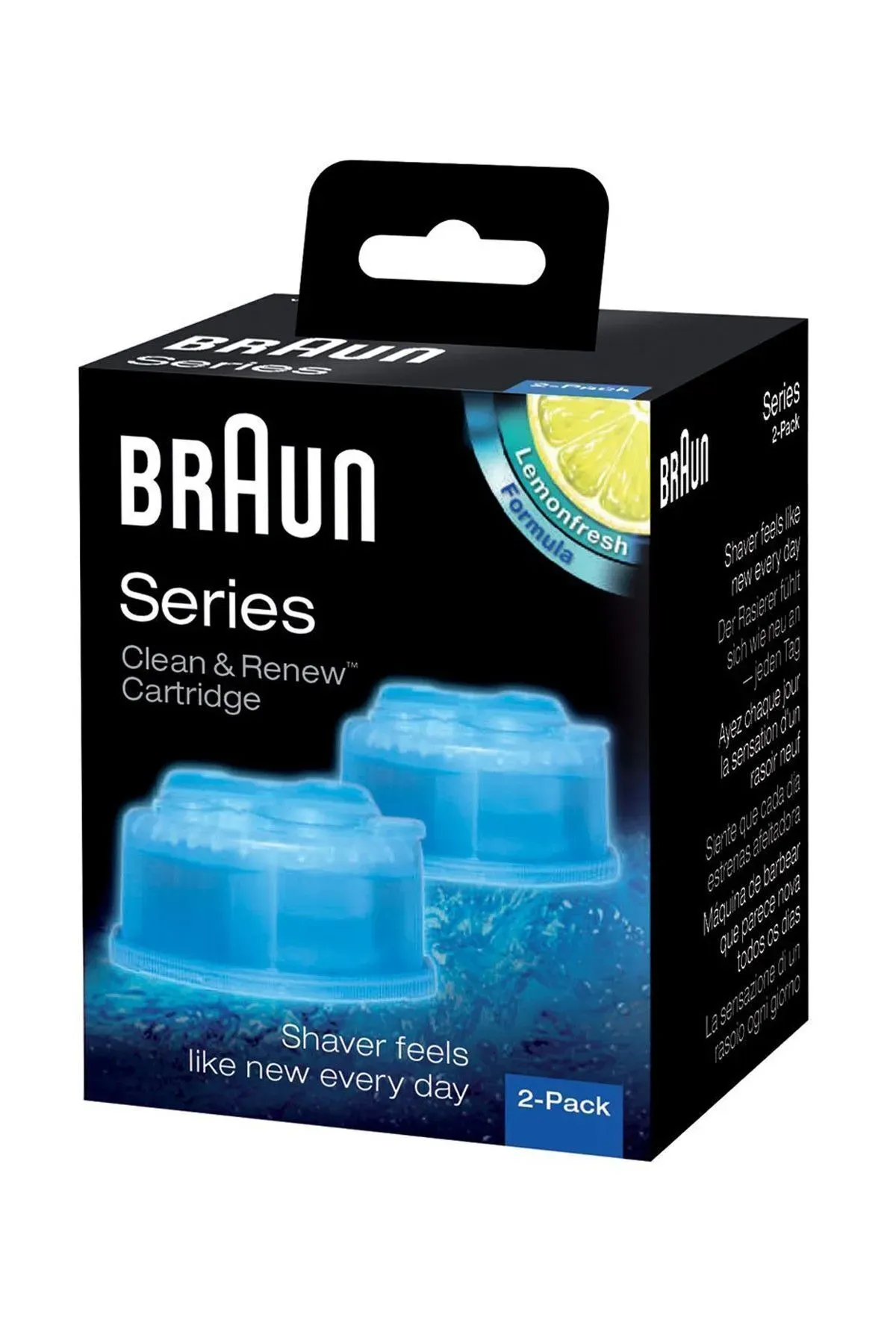 Braun Tıraş Makinesi Temizleme Sıvısı 2'li Paket CCR2