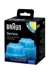 Braun Tıraş Makinesi Temizleme Sıvısı 2'li Paket CCR2